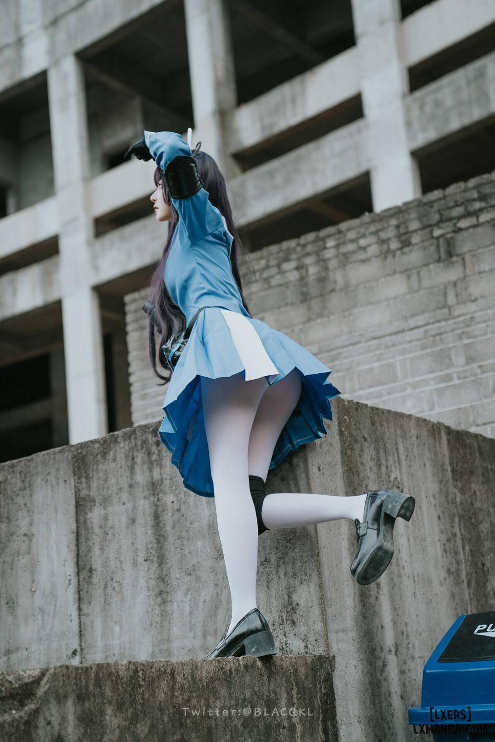 Hình Cosplay 179 - 白莉爱吃巧克力 trang 45