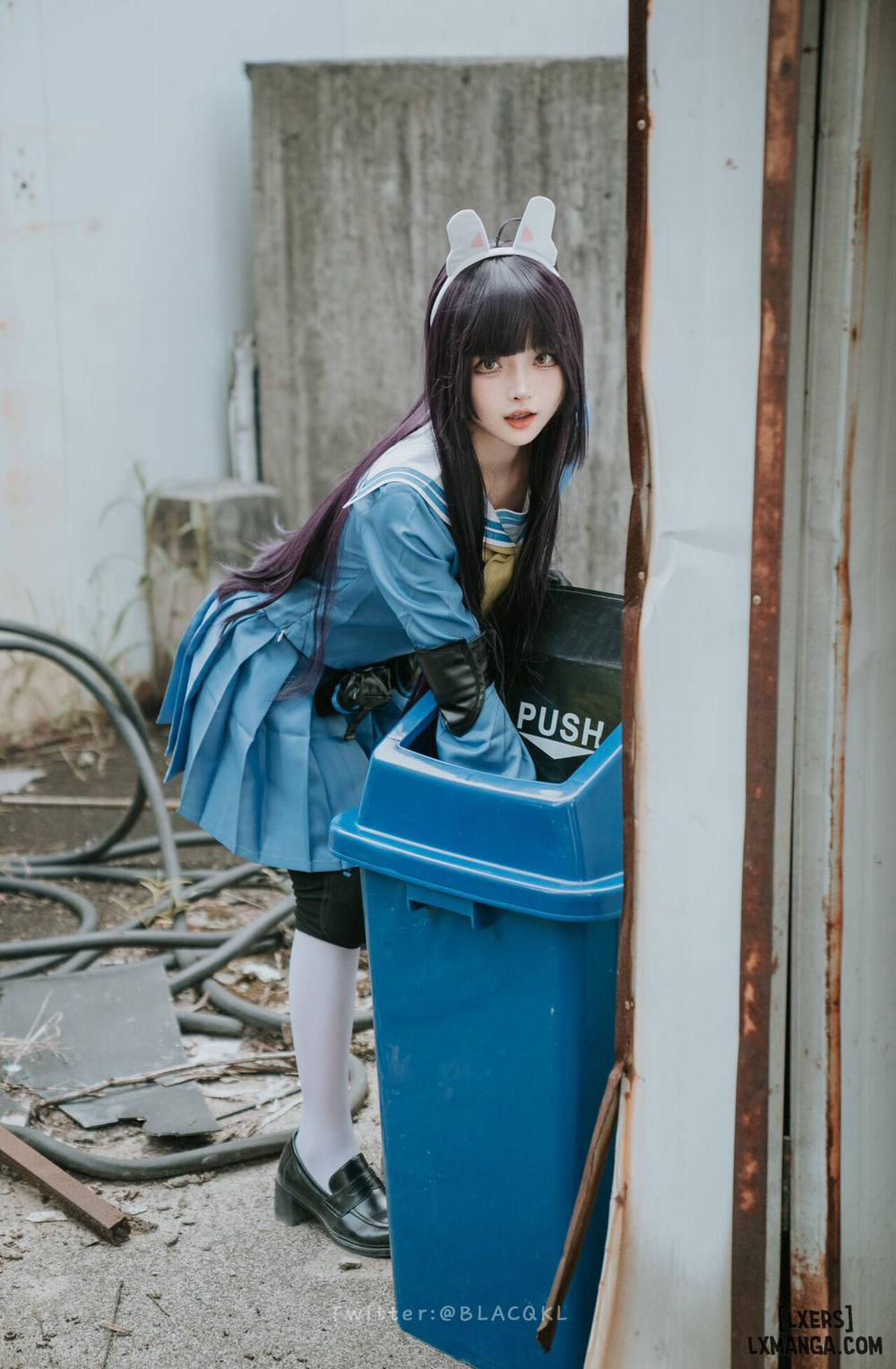 Hình Cosplay 179 - 白莉爱吃巧克力 trang 54