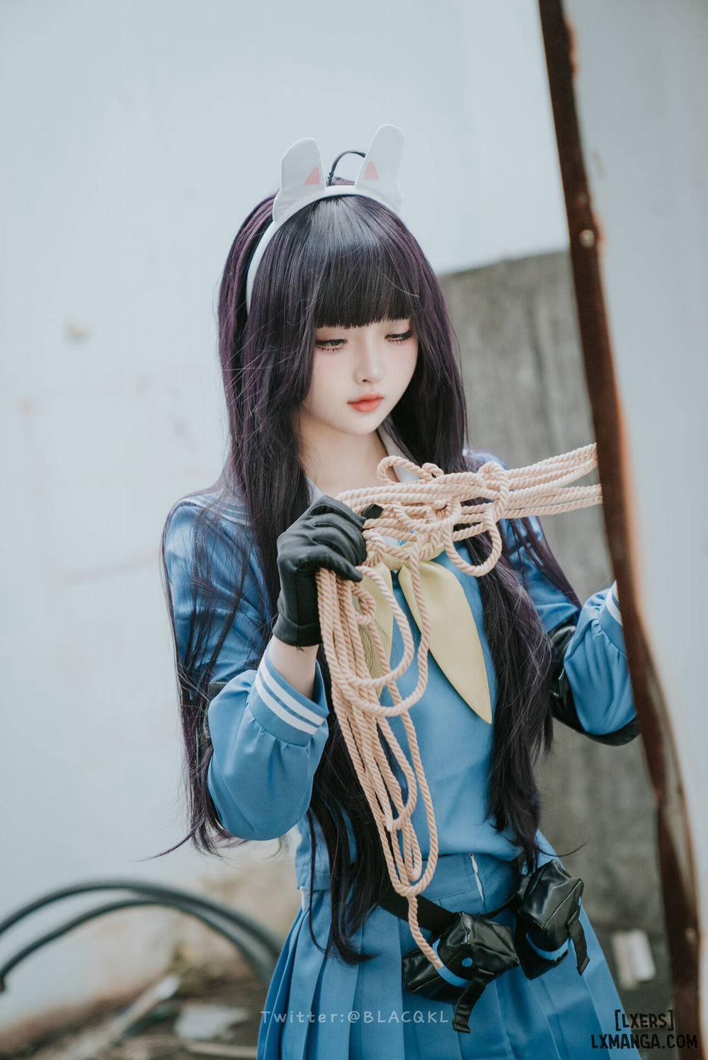 Hình Cosplay 179 - 白莉爱吃巧克力 trang 88