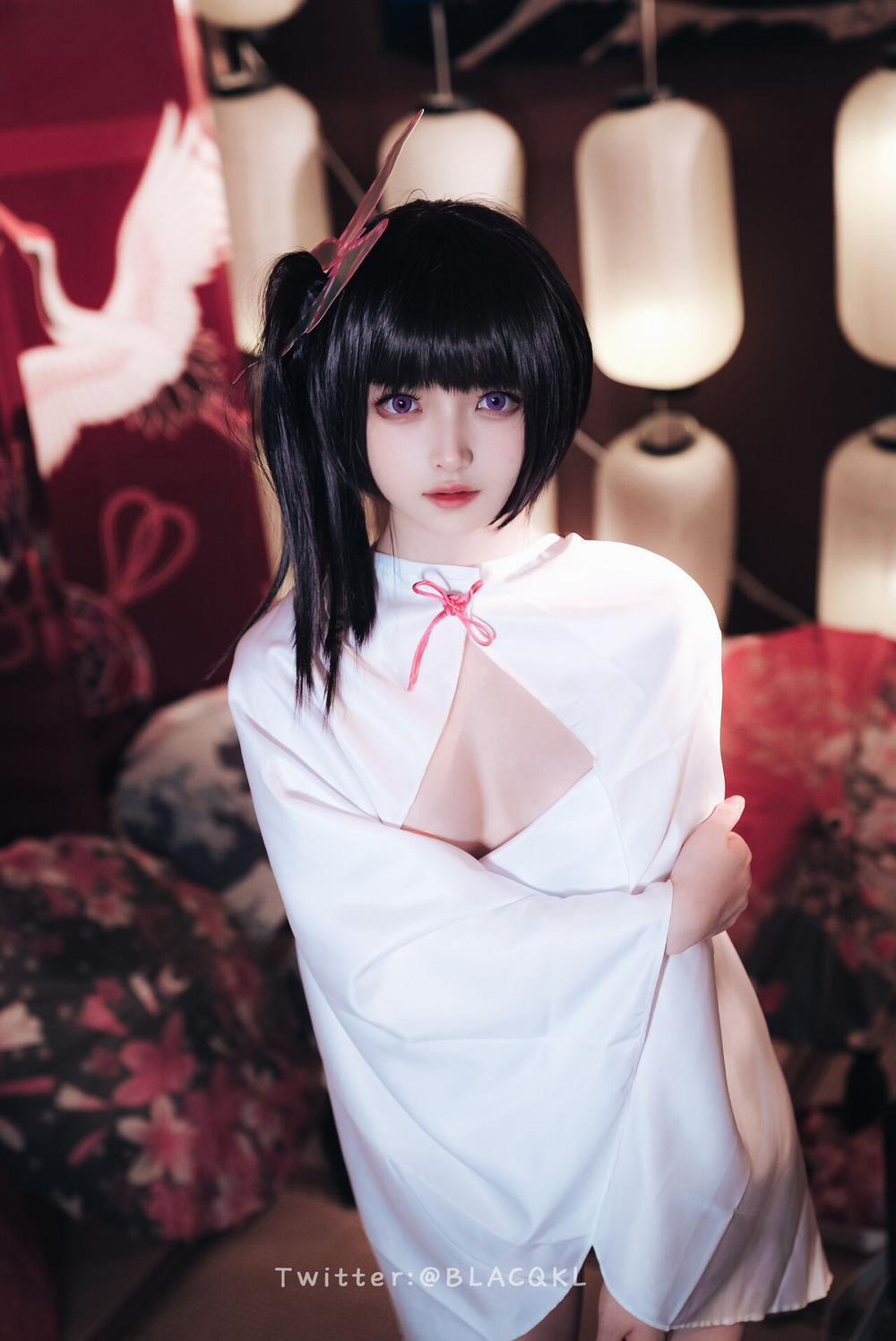 Hình Cosplay 180 0 白莉爱吃巧克力 trang 26