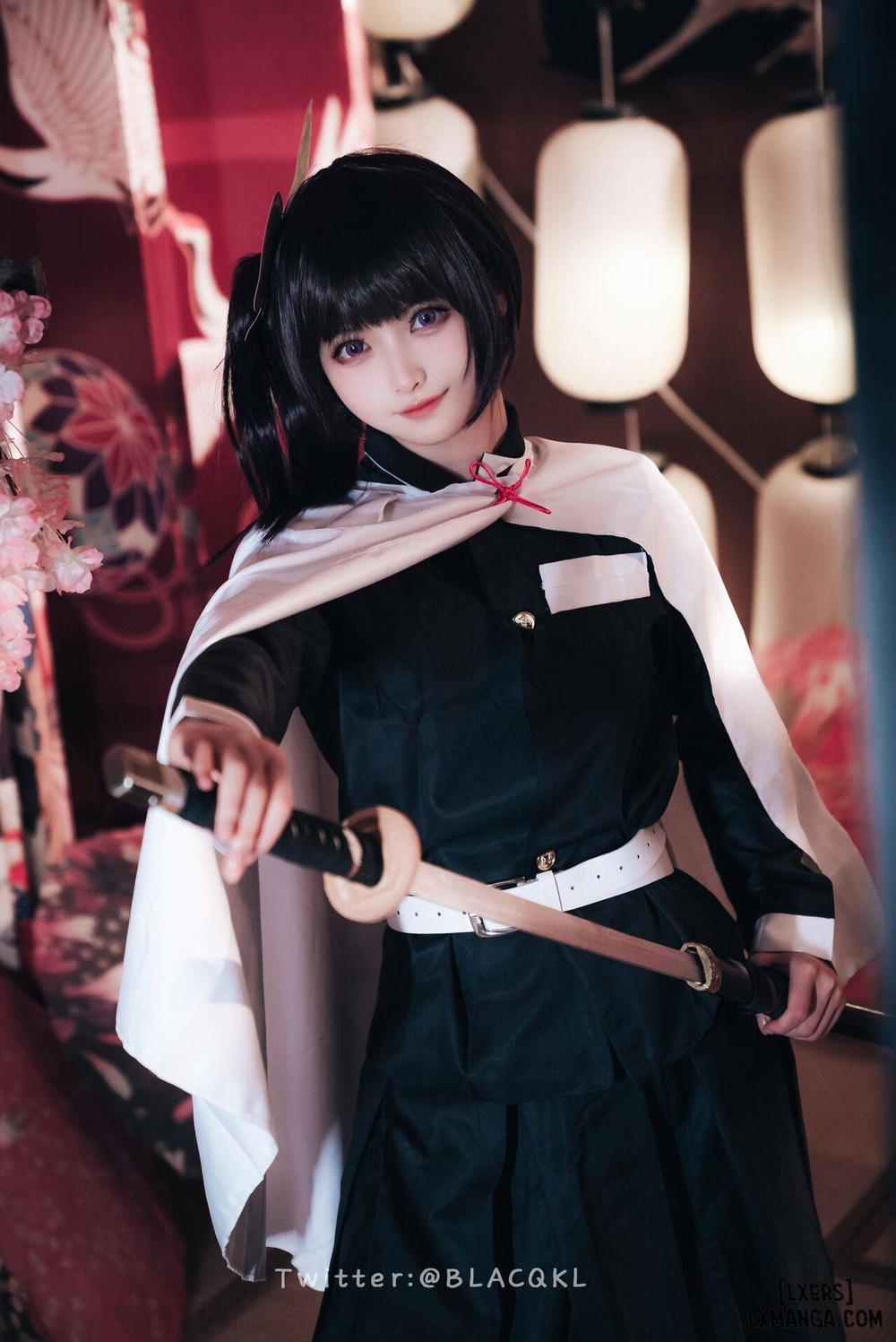 Hình Cosplay 180 0 白莉爱吃巧克力 trang 39