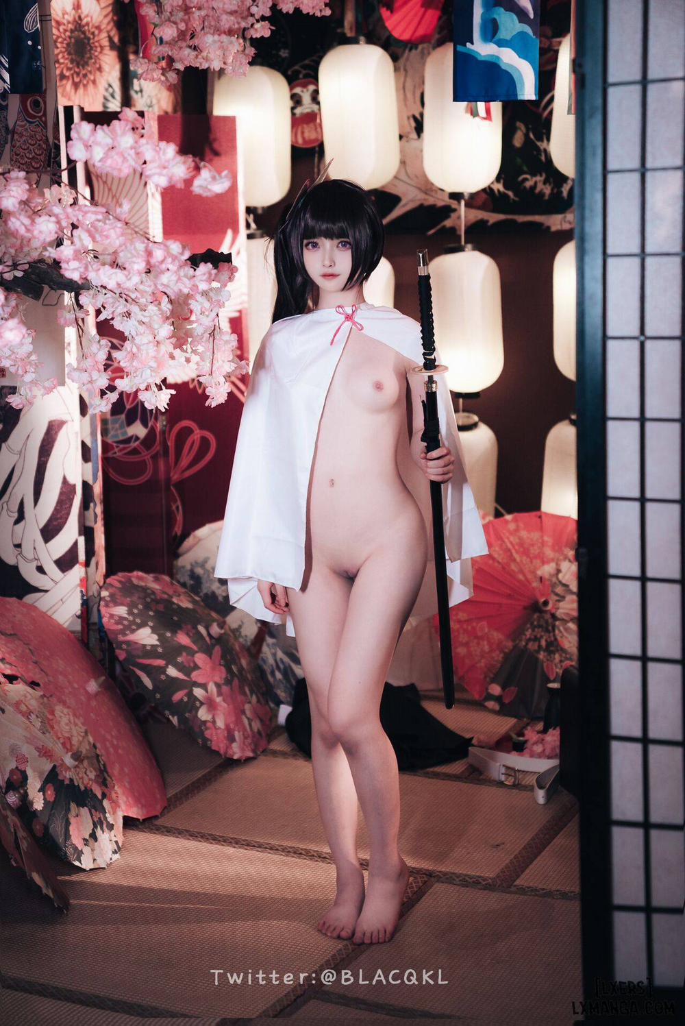 Hình Cosplay 180 0 白莉爱吃巧克力 trang 67