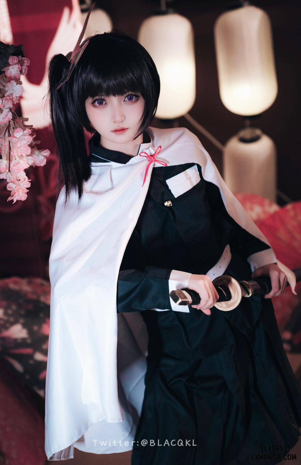 Hình Cosplay 180 0 白莉爱吃巧克力 trang 79