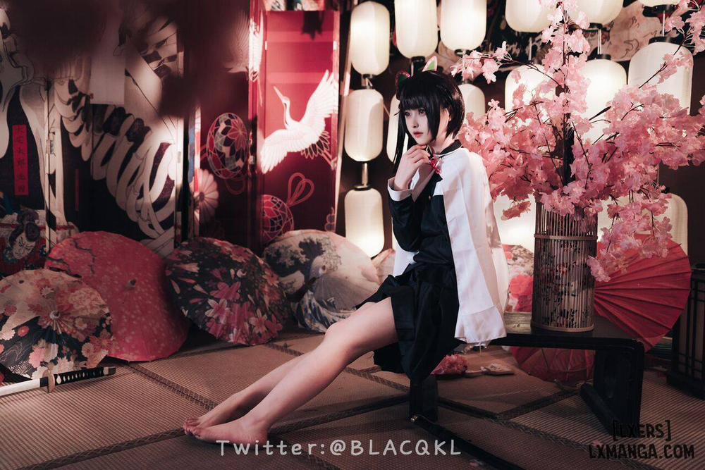 Hình Cosplay 180 0 白莉爱吃巧克力 trang 80
