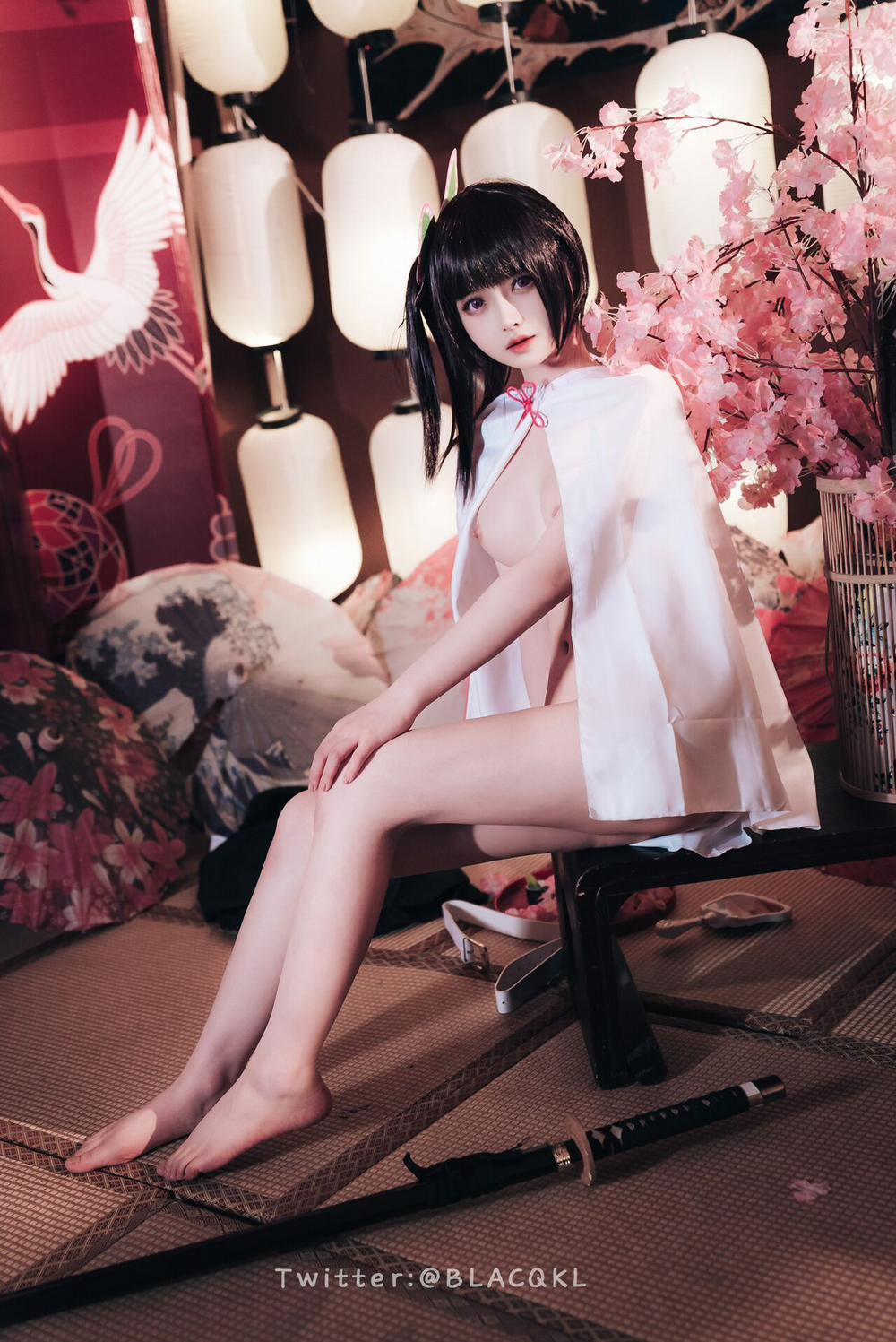 Hình Cosplay 180 0 白莉爱吃巧克力 trang 82