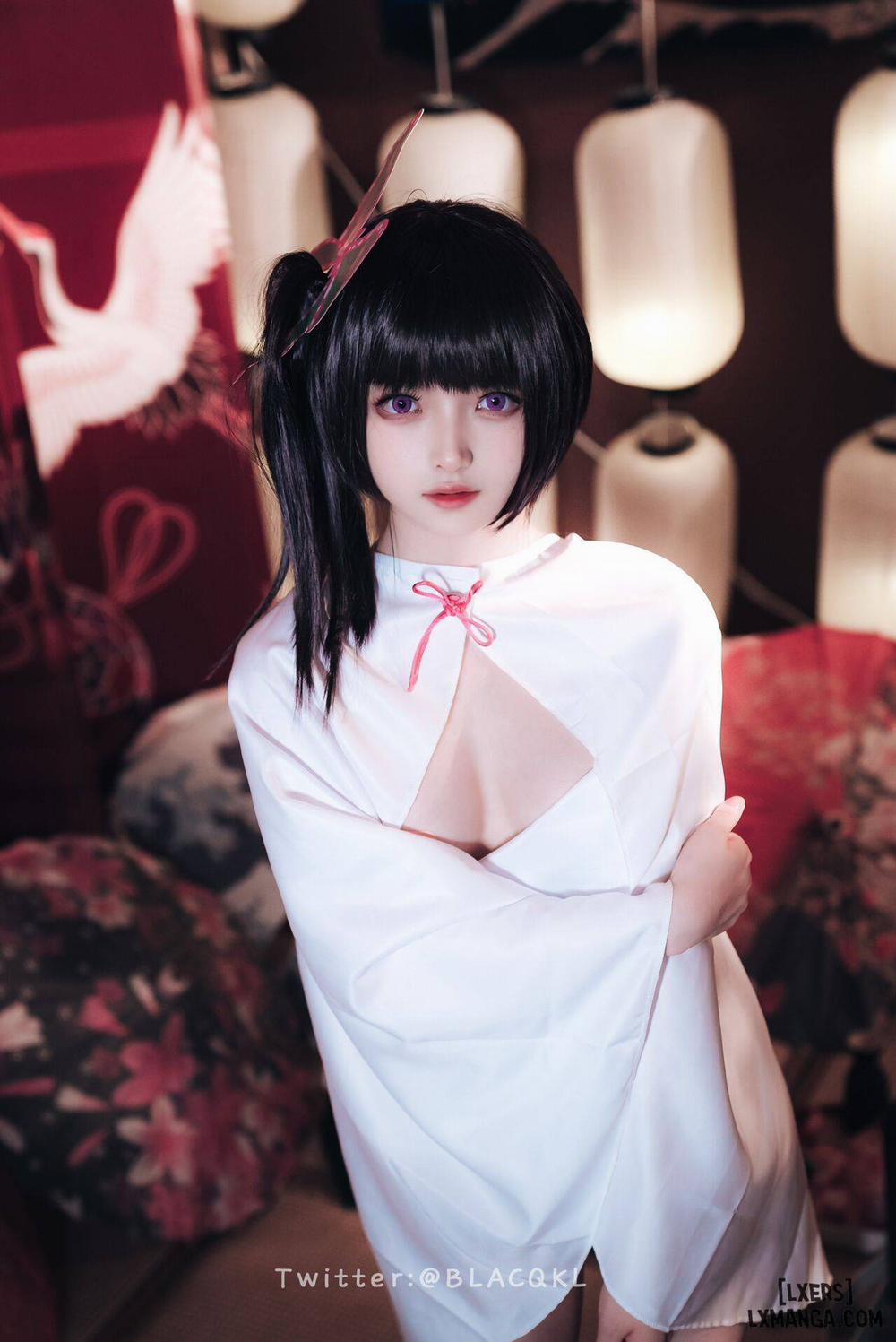 Hình Cosplay 180 - 白莉爱吃巧克力 trang 26
