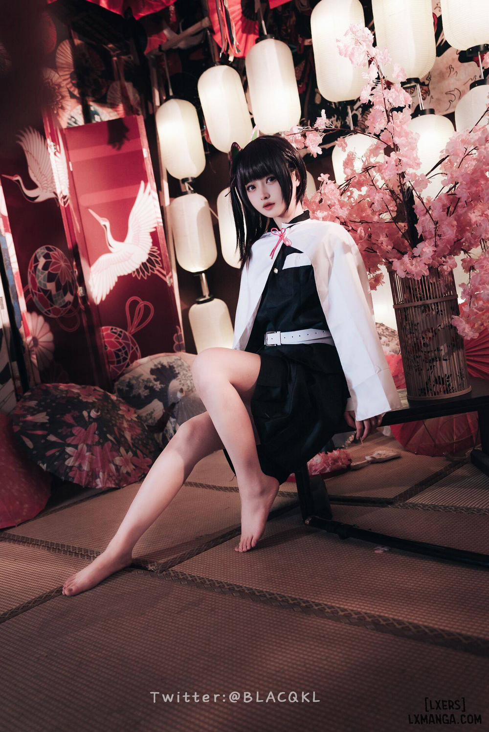 Hình Cosplay 180 - 白莉爱吃巧克力 trang 36