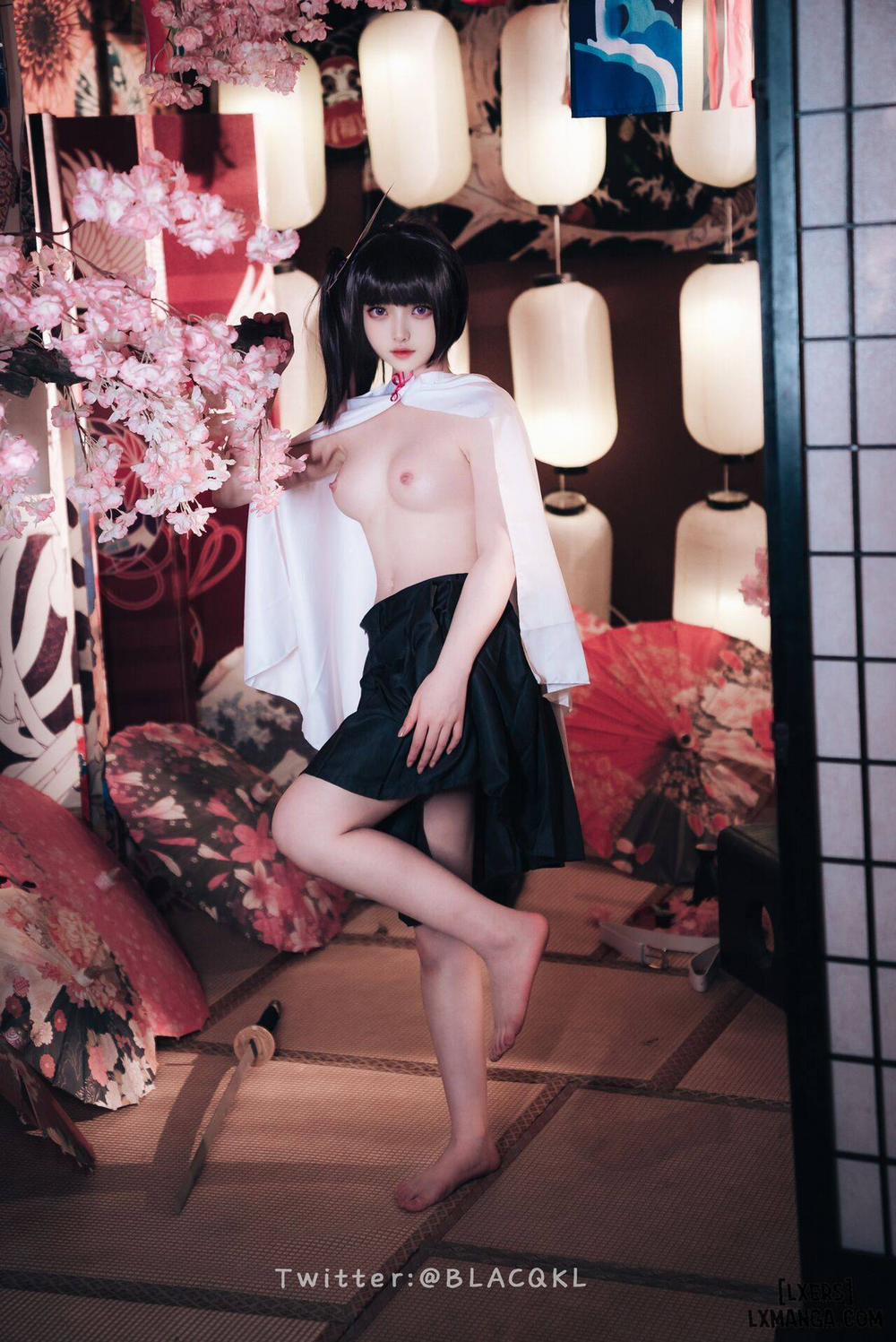 Hình Cosplay 180 - 白莉爱吃巧克力 trang 48