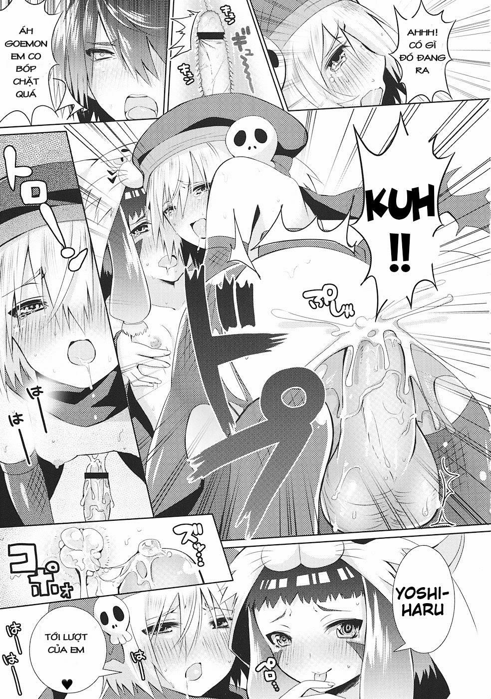 Hinnyuu Shoujo no Inbou (Oda Nobuna no Yabou) Oneshot trang 13