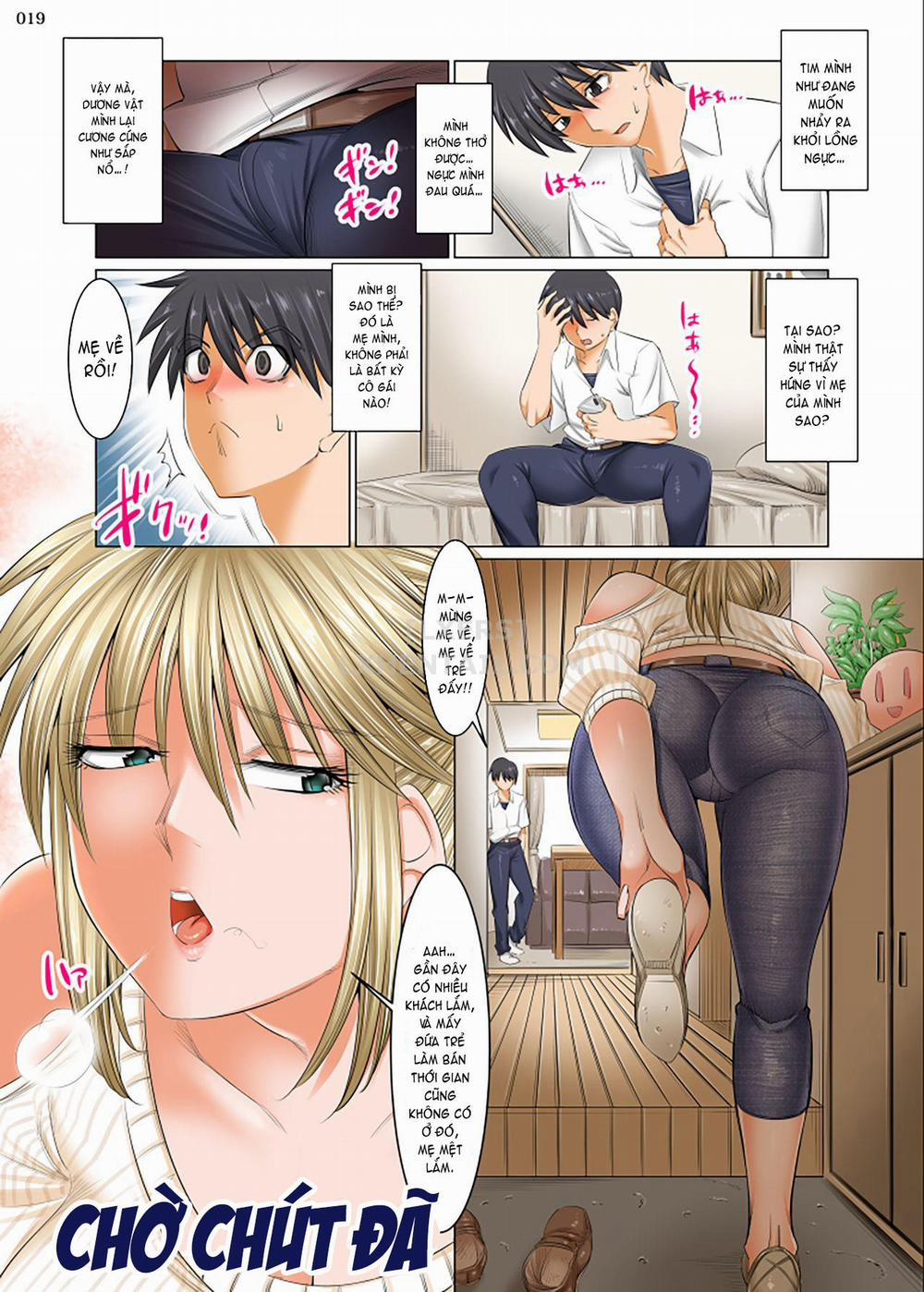 Hiru wa Tomodachi no Okaa-san Yoru wa Ore no Oyome-san 1 trang 20