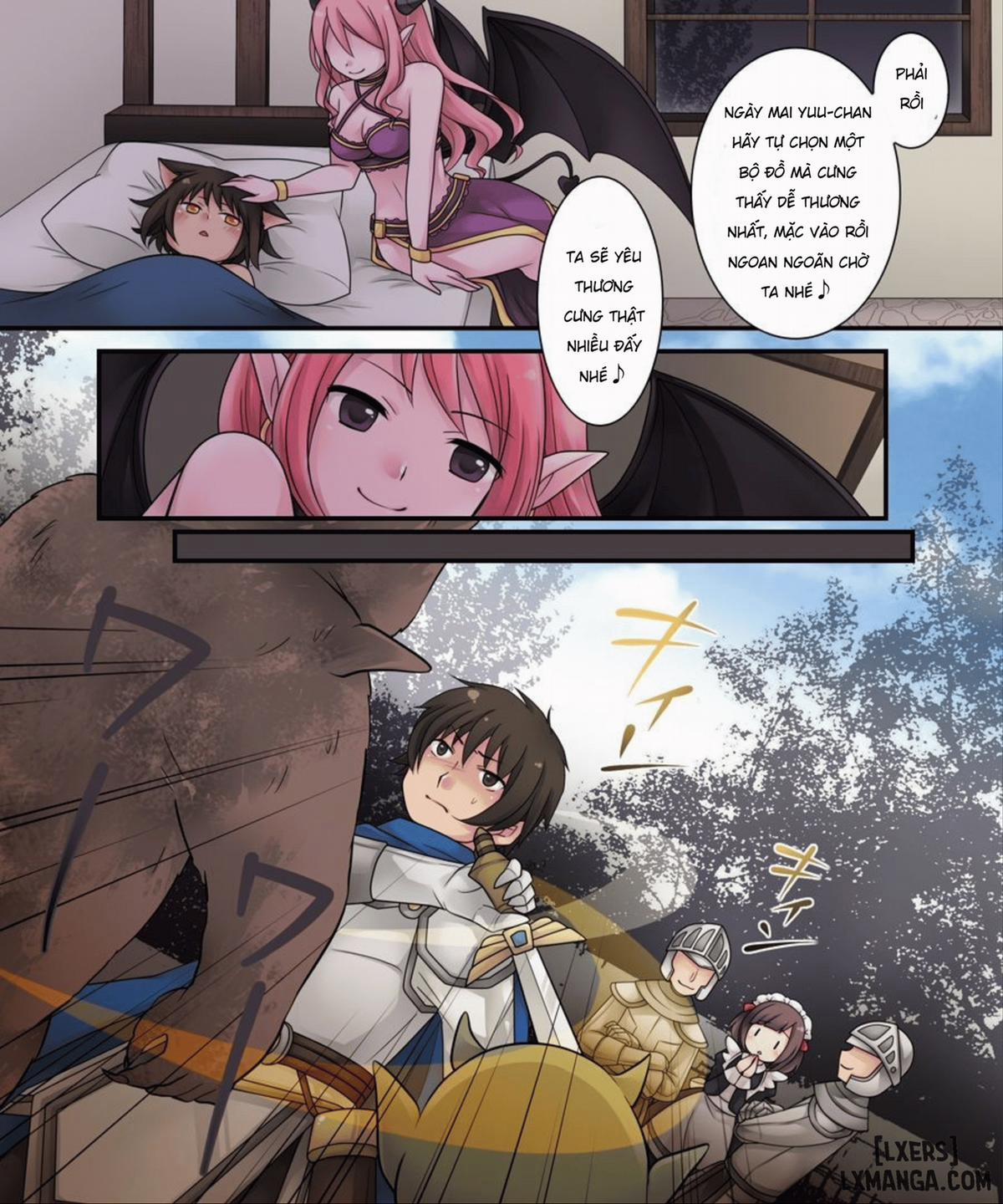 Hiru wa Yuusha Yoru wa Mamono Musume oneshot trang 17