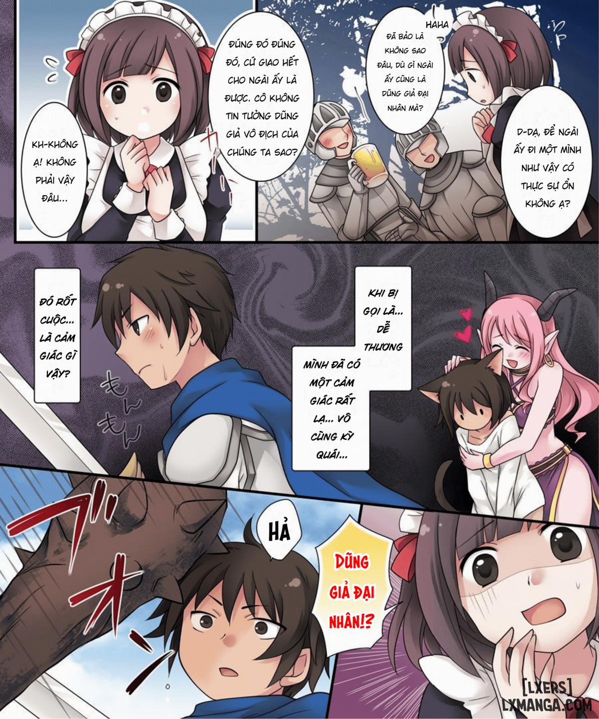 Hiru wa Yuusha Yoru wa Mamono Musume oneshot trang 18