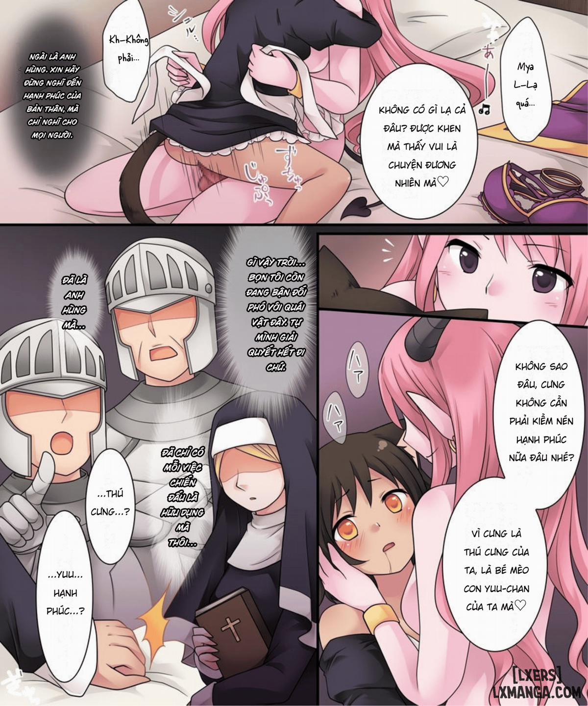 Hiru wa Yuusha Yoru wa Mamono Musume oneshot trang 30