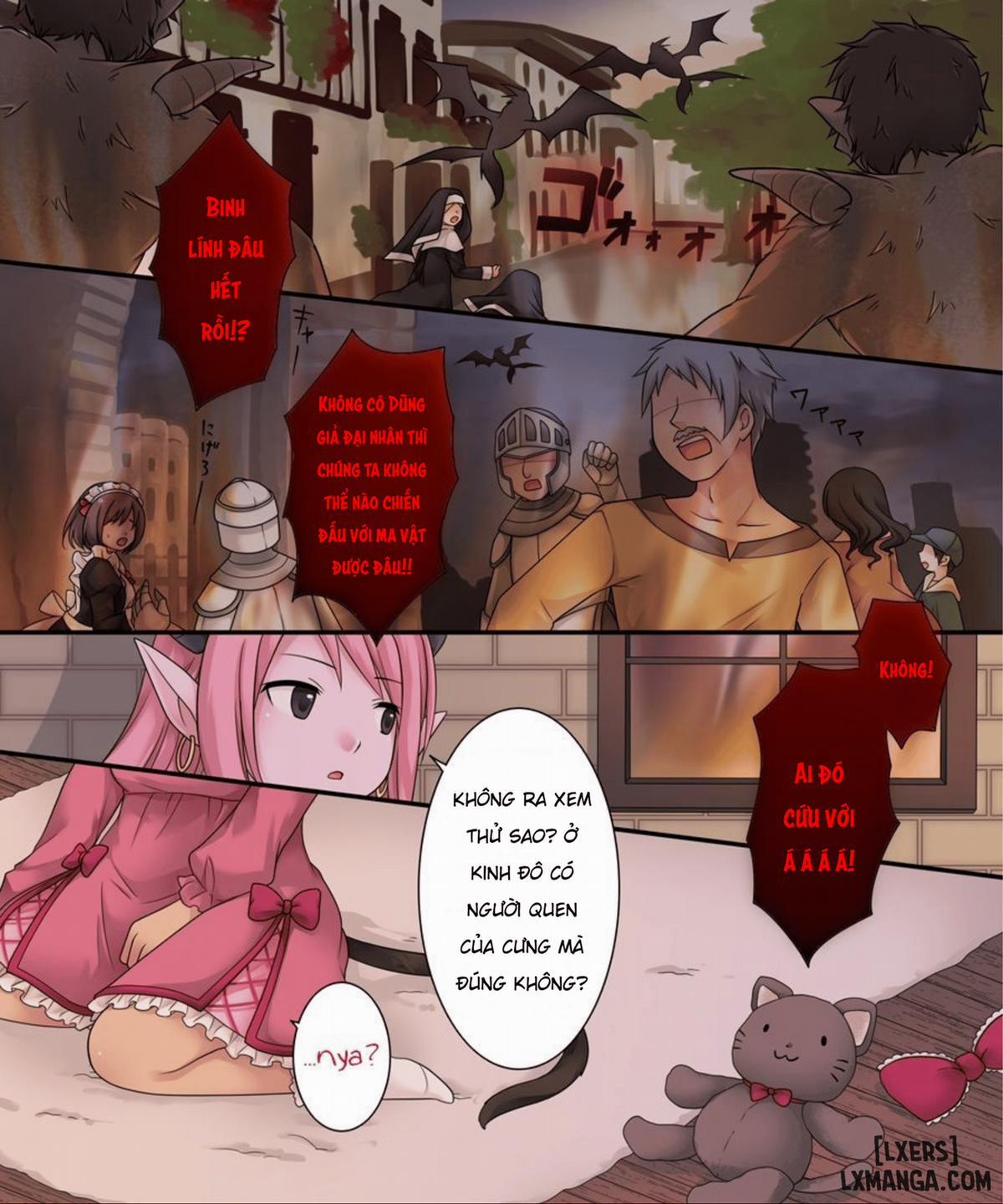 Hiru wa Yuusha Yoru wa Mamono Musume oneshot trang 33