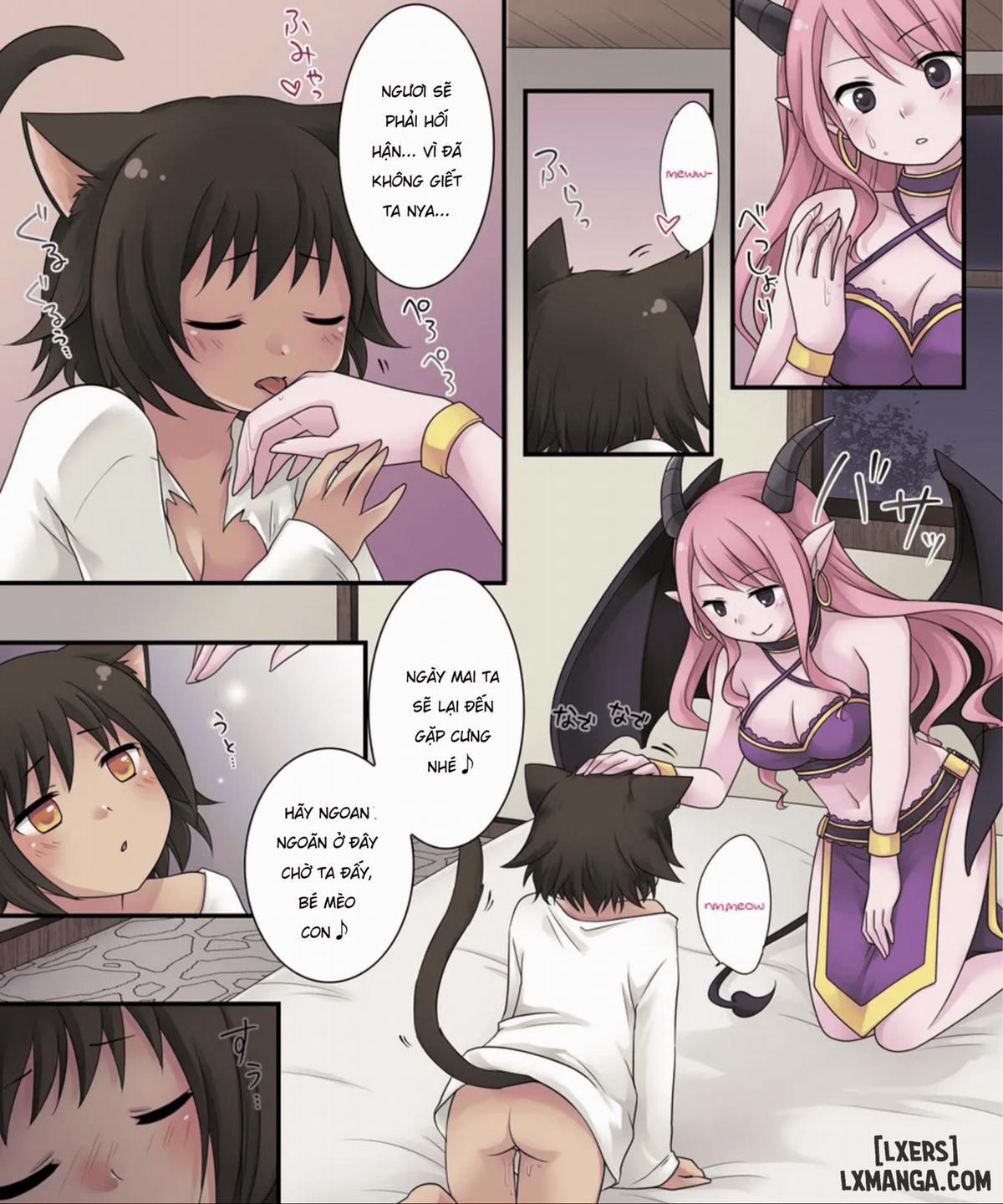 Hiru wa Yuusha Yoru wa Mamono Musume oneshot trang 9