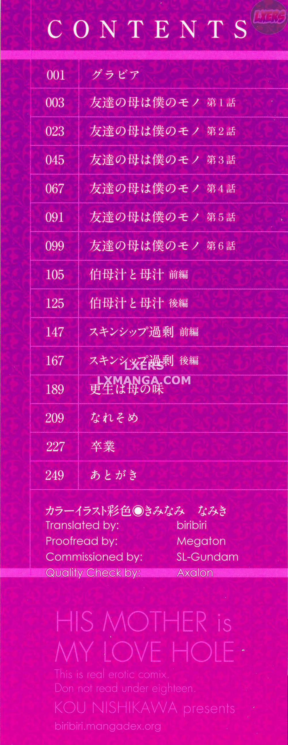 His Mother is My Love Hole 1 trang 5