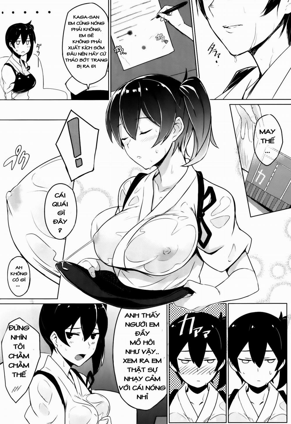 Hishokan Kaga no Natsuyasumi (Kantai Collection -KanColle-) Oneshot trang 2