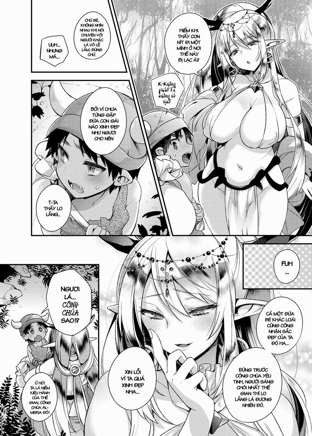 Hitonarazaru Oyomesama (Trọn bộ) 0 Shota Orc-kun wa Elf no Ohimesama 0 Jouzu ni Haramaserareru kana? trang 10