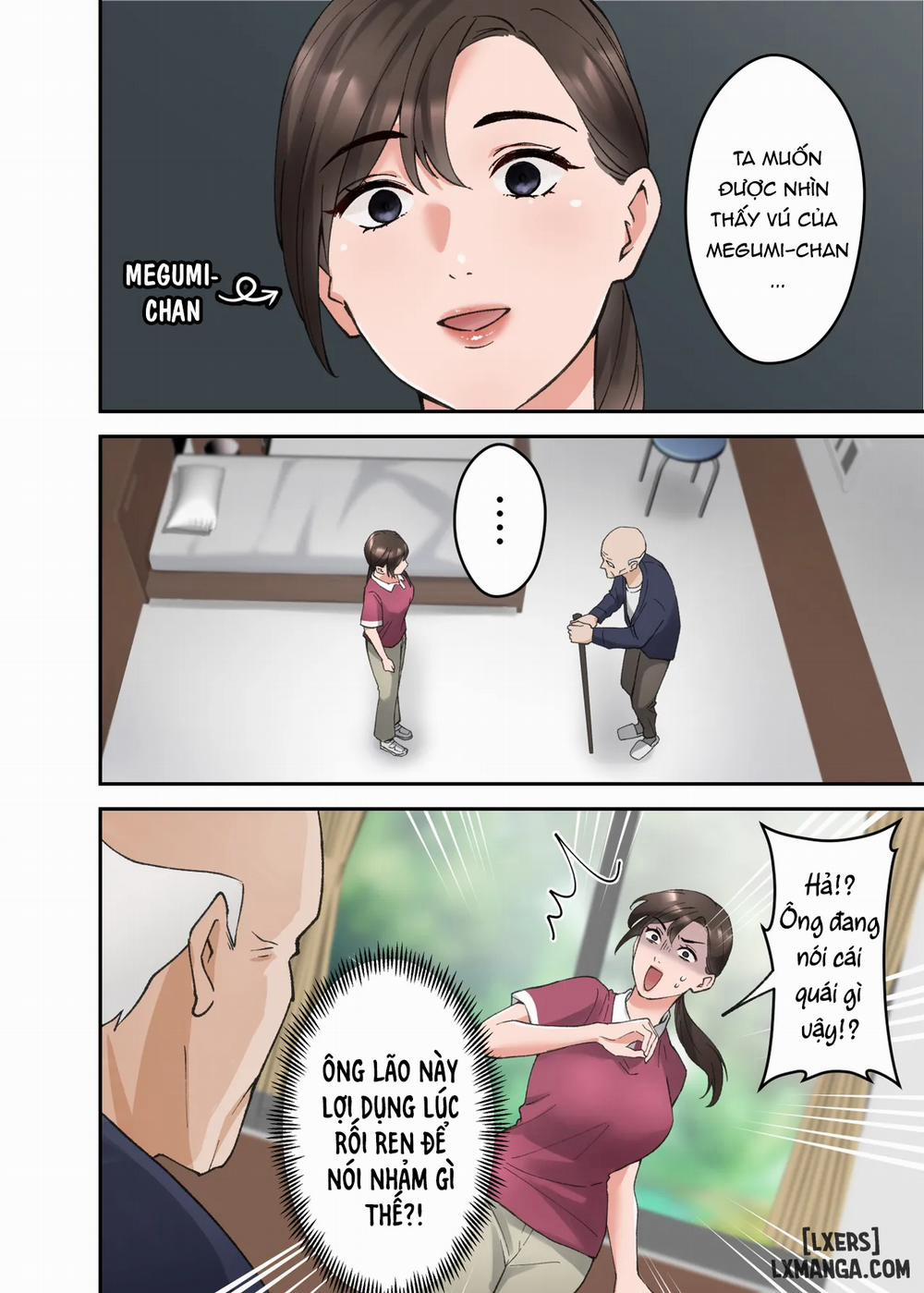 Hitozuma no Kaigoshi ga Yoboyobo Jii-san ni Ikasare Makuru Hanashi- Truyện Màu 1 trang 6