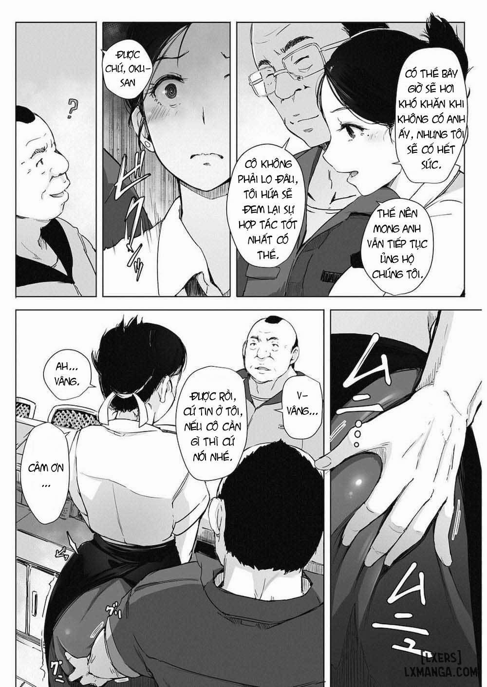 Hitozuma NTR Kissa Oneshot trang 5