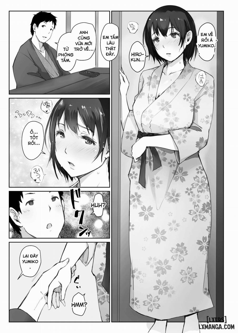 Hitozuma To NTR Chounai Ryokou -Futsukame Oneshot trang 3