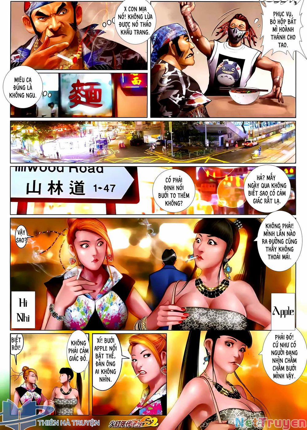 Hỏa Hồng Niên Đại Hắc Cốt Đường 1250 trang 12