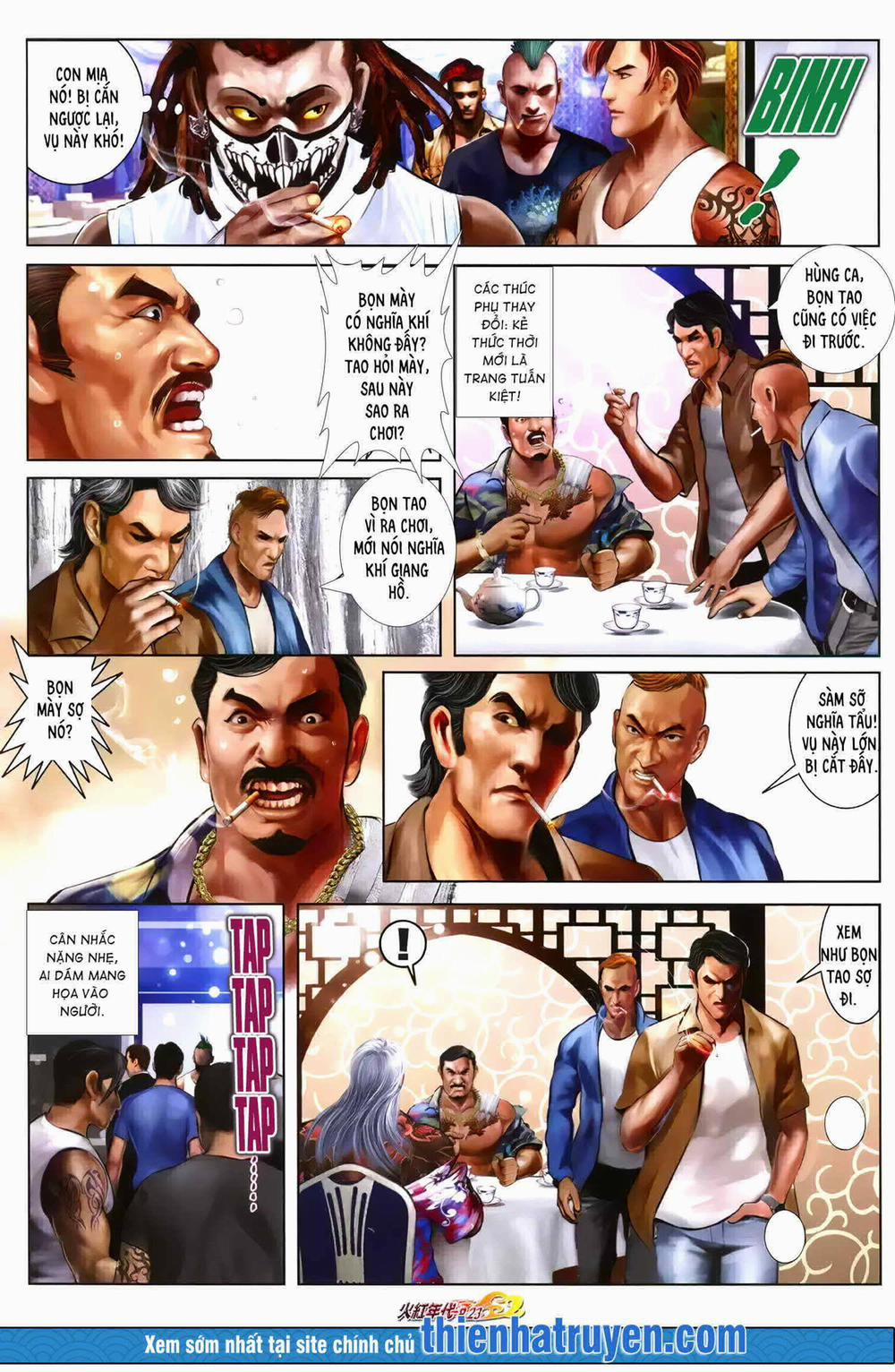 Hỏa Hồng Niên Đại Hắc Cốt Đường 1277 trang 6