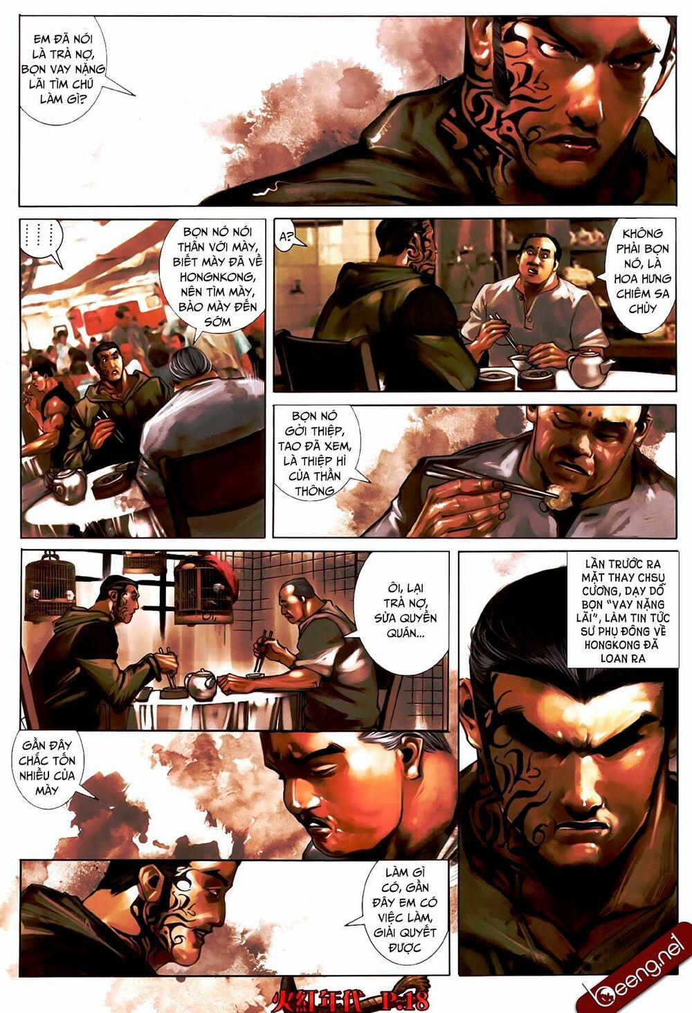 Hỏa Hồng Niên Đại Hắc Cốt Đường 484 trang 2