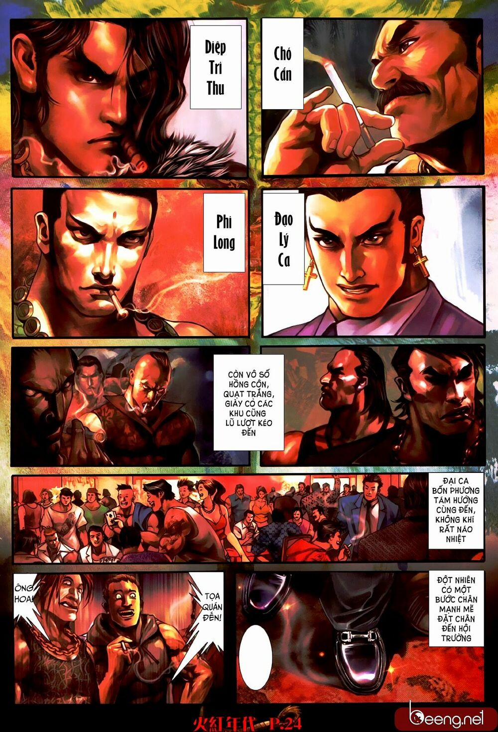 Hỏa Hồng Niên Đại Hắc Cốt Đường 484 trang 7