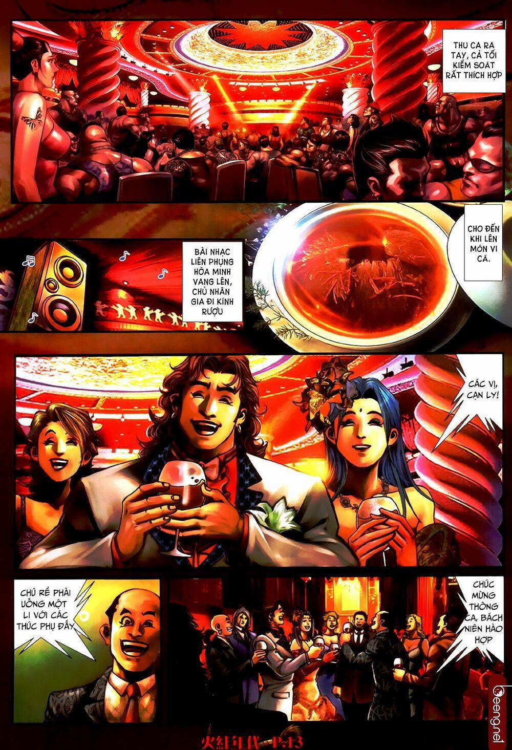 Hỏa Hồng Niên Đại Hắc Cốt Đường 485 trang 11