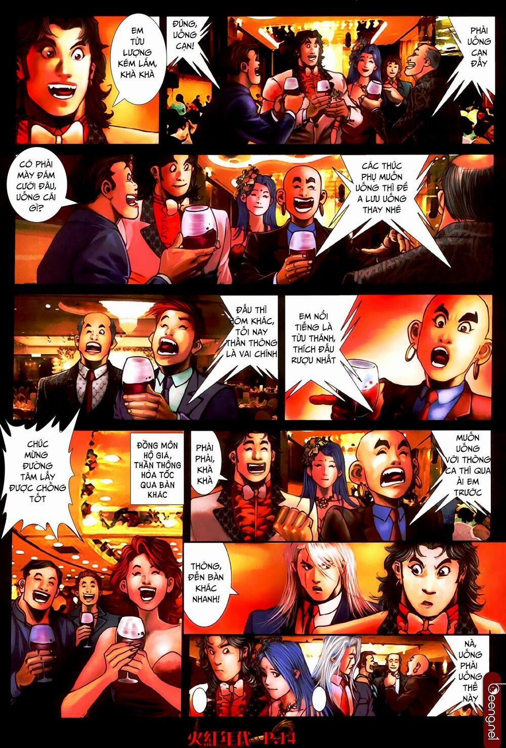 Hỏa Hồng Niên Đại Hắc Cốt Đường 485 trang 12