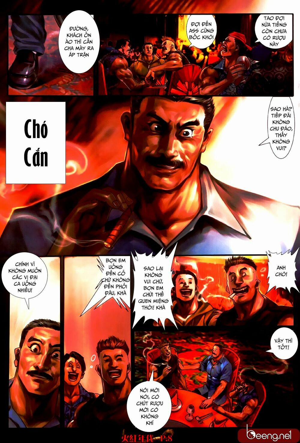 Hỏa Hồng Niên Đại Hắc Cốt Đường 485 trang 6