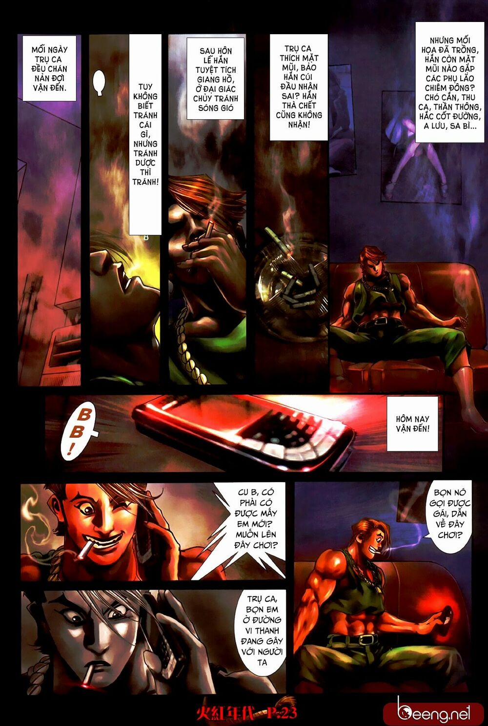 Hỏa Hồng Niên Đại Hắc Cốt Đường 490 trang 6