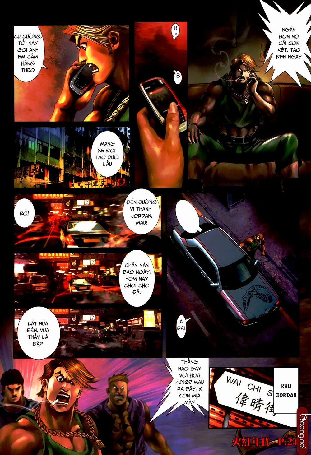 Hỏa Hồng Niên Đại Hắc Cốt Đường 490 trang 7