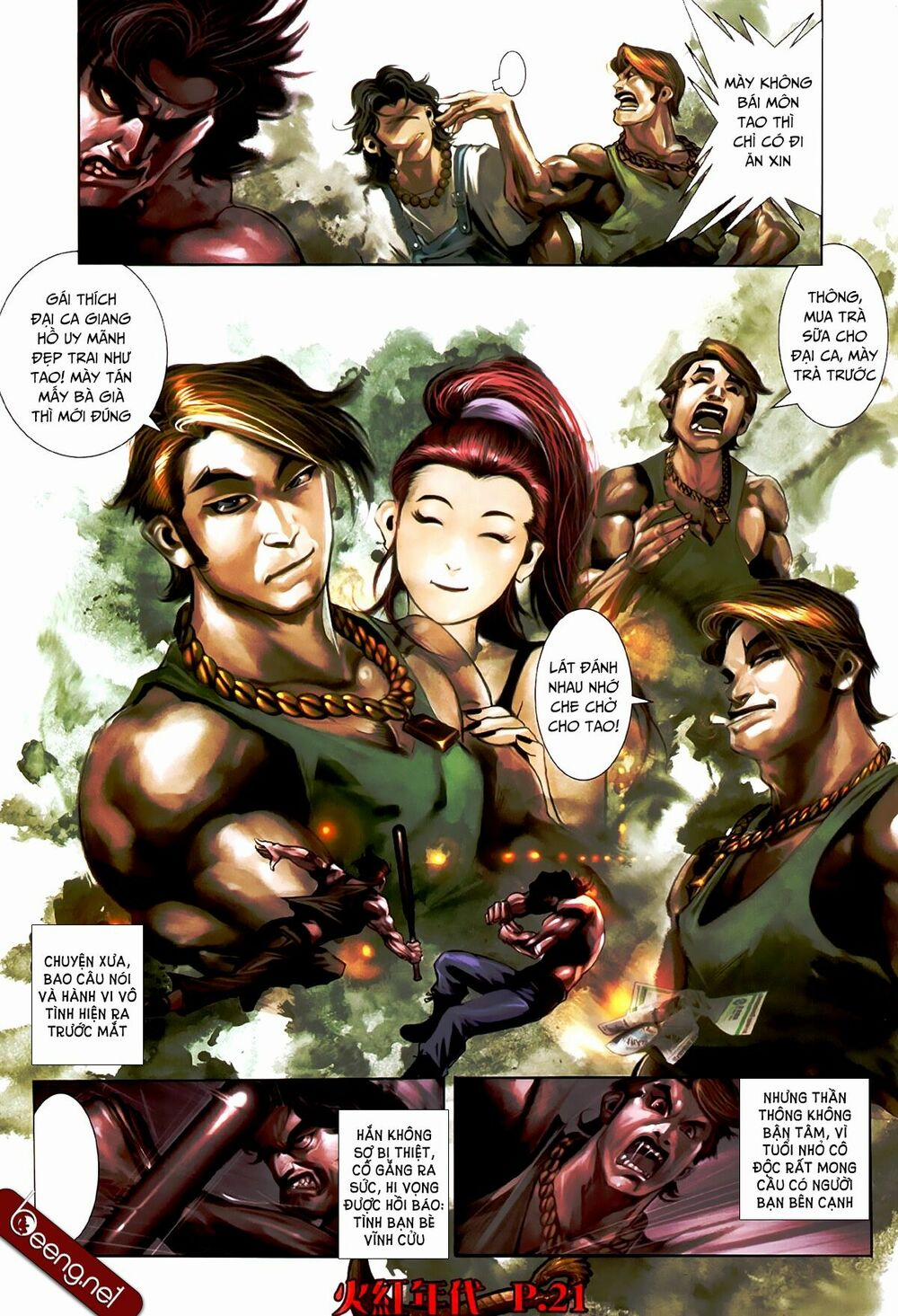 Hỏa Hồng Niên Đại Hắc Cốt Đường 492 trang 5