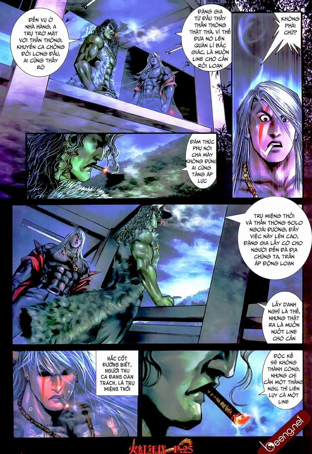 Hỏa Hồng Niên Đại Hắc Cốt Đường 496 trang 10