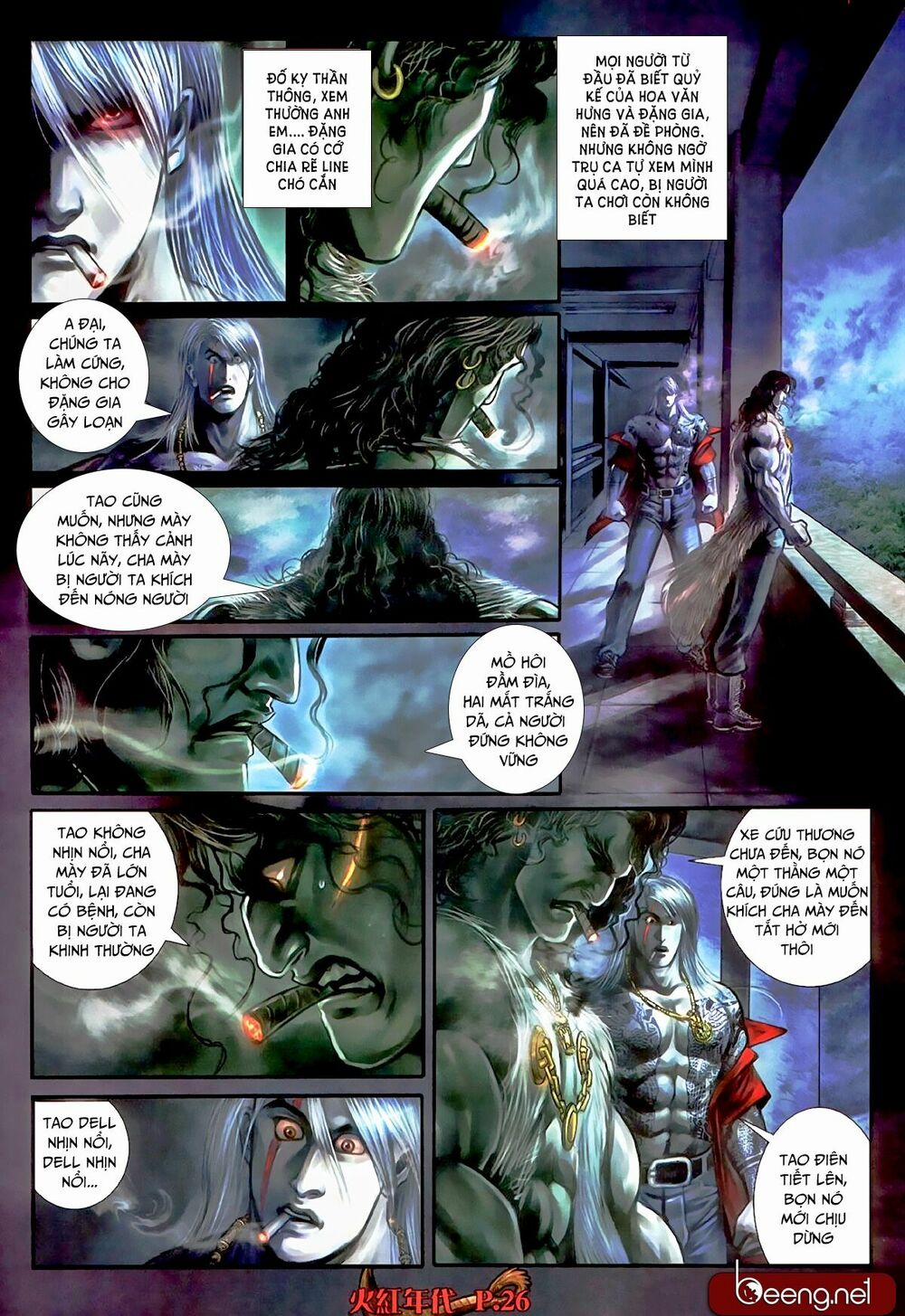 Hỏa Hồng Niên Đại Hắc Cốt Đường 496 trang 11