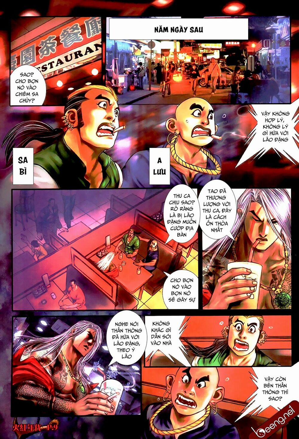 Hỏa Hồng Niên Đại Hắc Cốt Đường 497 trang 7