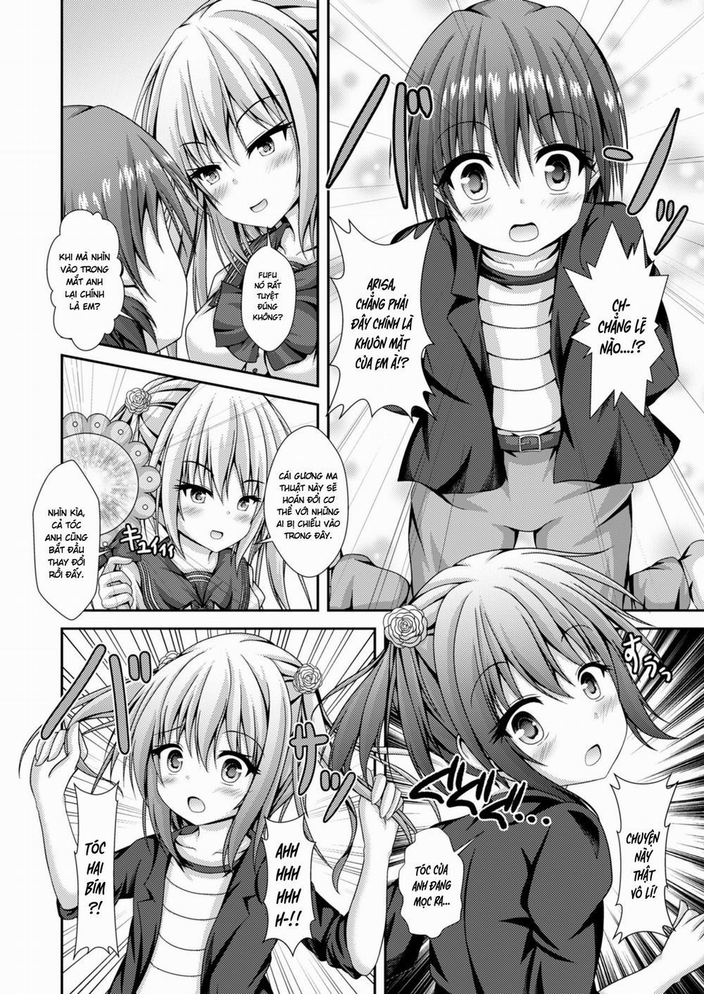 Hoán đổi cơ thể với cô em gái dâm đãng: Kể từ hôm nay tôi đã trở thành nô lệ của dương vật Oneshot trang 5