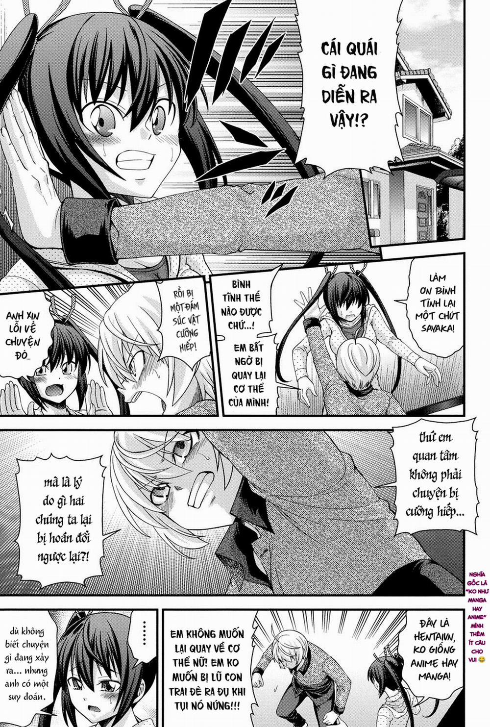 Hoán đổi với em gái 5 END trang 23