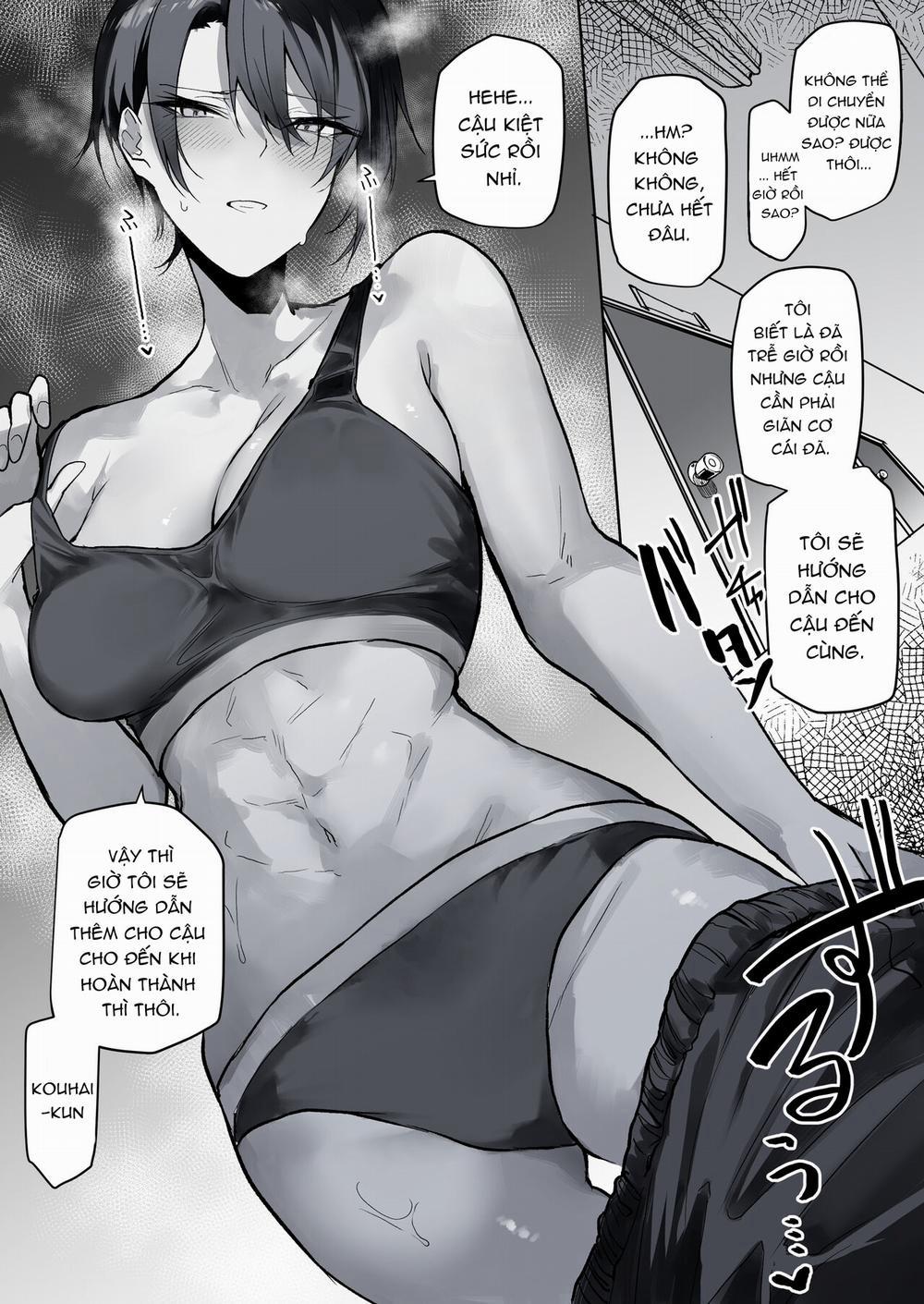 Hoạt động câu lạc bộ cùng với chị tiền bối hay châm biếm Oneshot trang 3