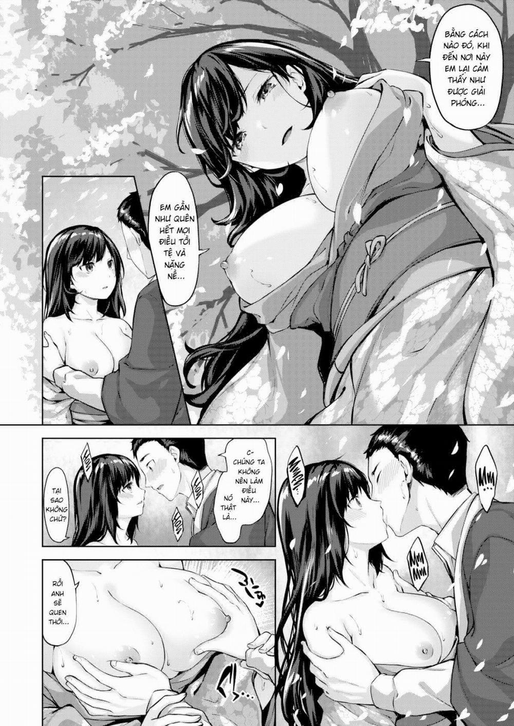 Hơi thở tươi mát dưới cây anh đào Oneshot trang 4