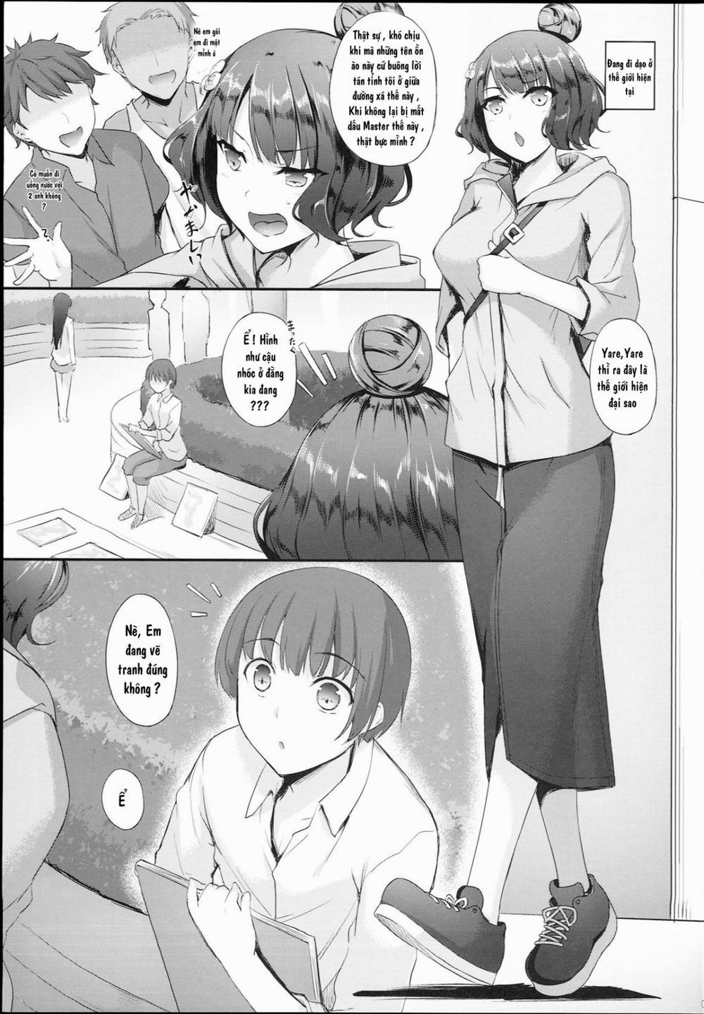 Hokusai-chan no Fudeoroshi (Fate/Grand Order) Oneshot trang 3