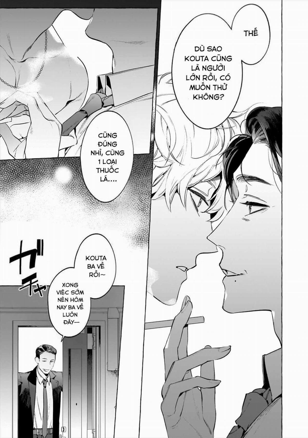 Hôn Môi Lẫn Lộn Rượu Và Thuốc Lá 1 trang 18