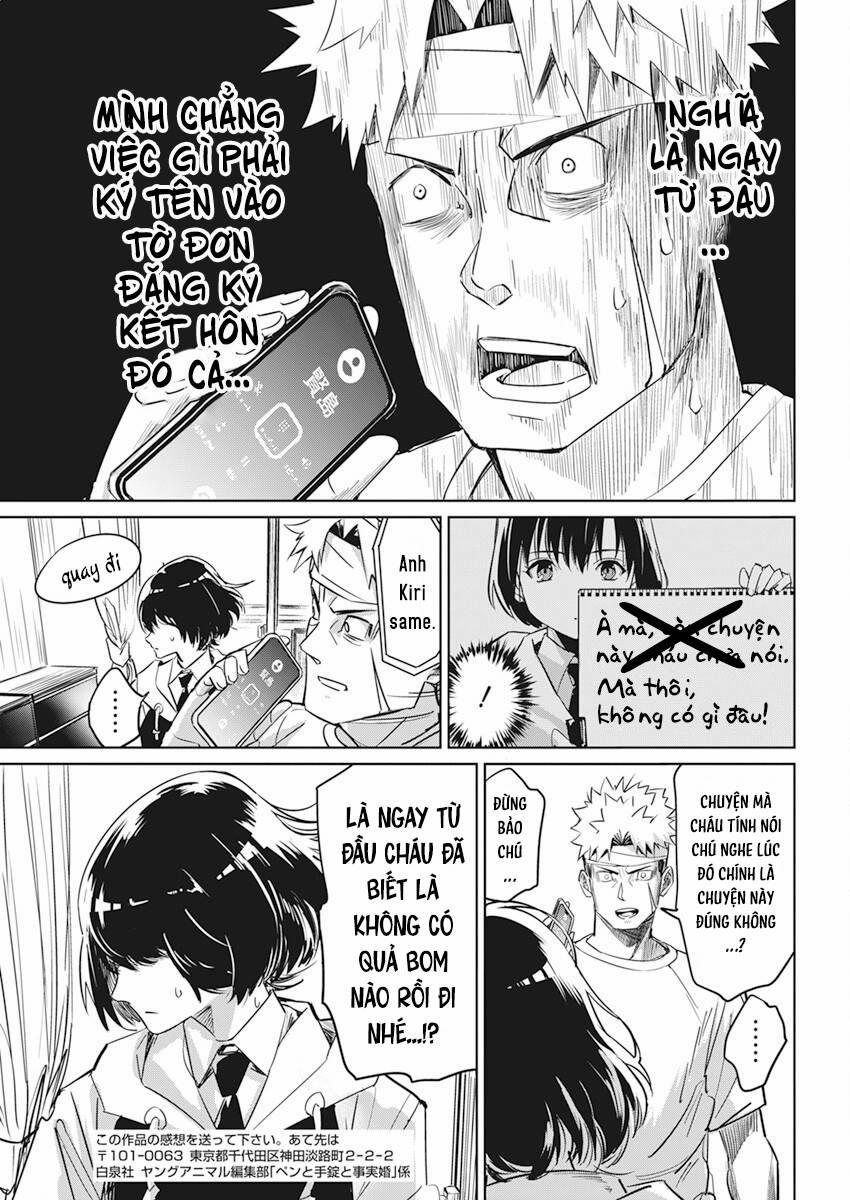 Hôn Thú Giữa Bút Và Còng Tay 3 trang 22