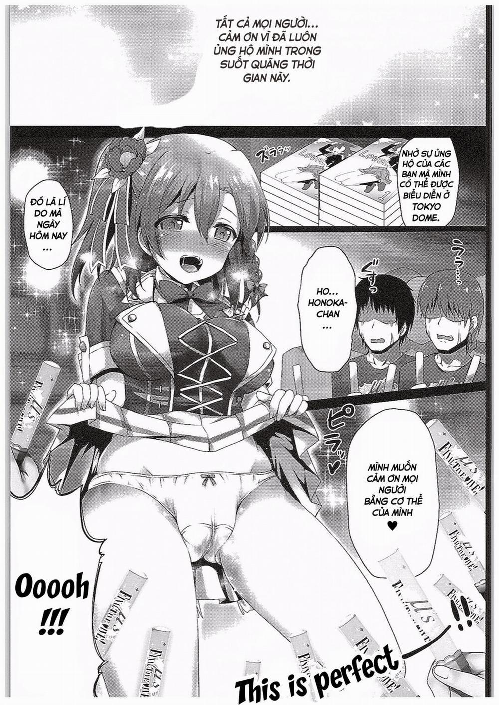 Honoka Fan Kanshasai -Datte Rankou Party Owaranai- (Love Live!) Oneshot trang 3