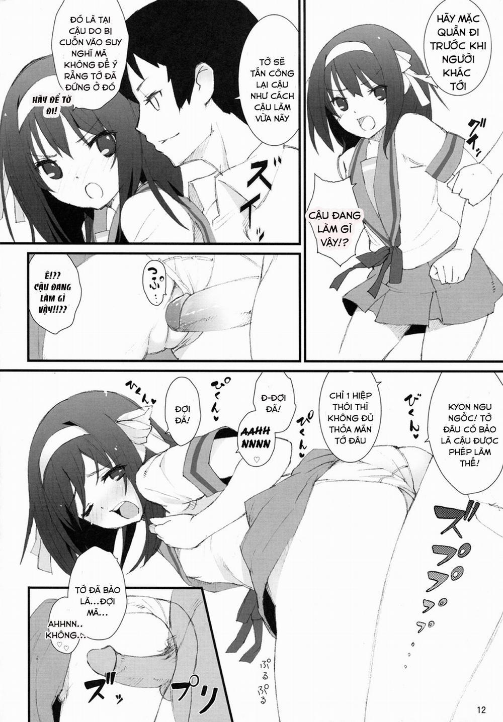 Honto wa Okotteru no yo! Baka... (Suzumiya Haruhi no Yuuutsu) Oneshot trang 10