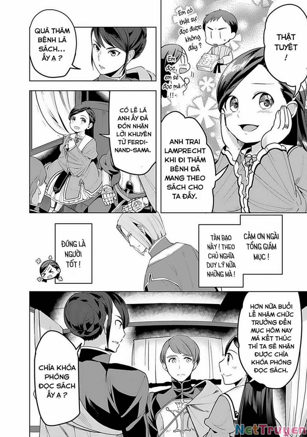 Honzuki No Gekokujou : Dai 3-Bu Ryouchi Ni Hon O Hirogeyou ! 0 Lễ nhậm chức trưởng đền mục trang 3