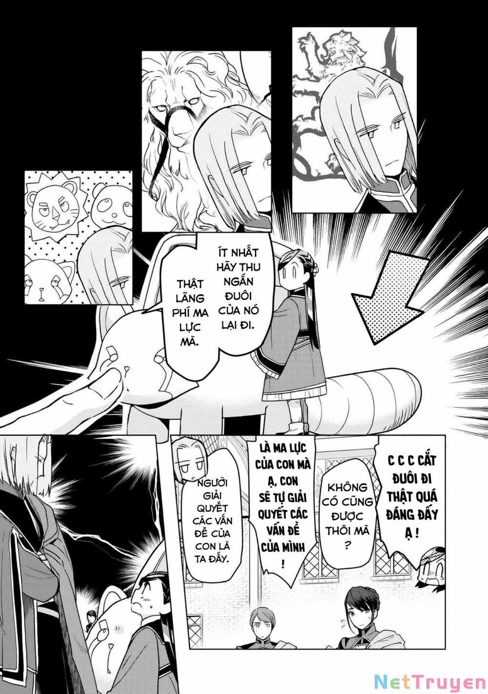 Honzuki No Gekokujou : Dai 3-Bu Ryouchi Ni Hon O Hirogeyou ! 0 Sự ra đời của một kỵ thú trang 24