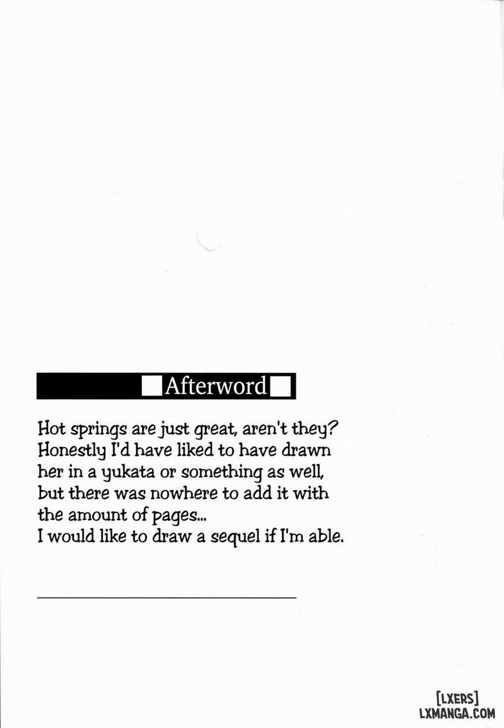 Hot Spring Inn With Rider-san Oneshot trang 19